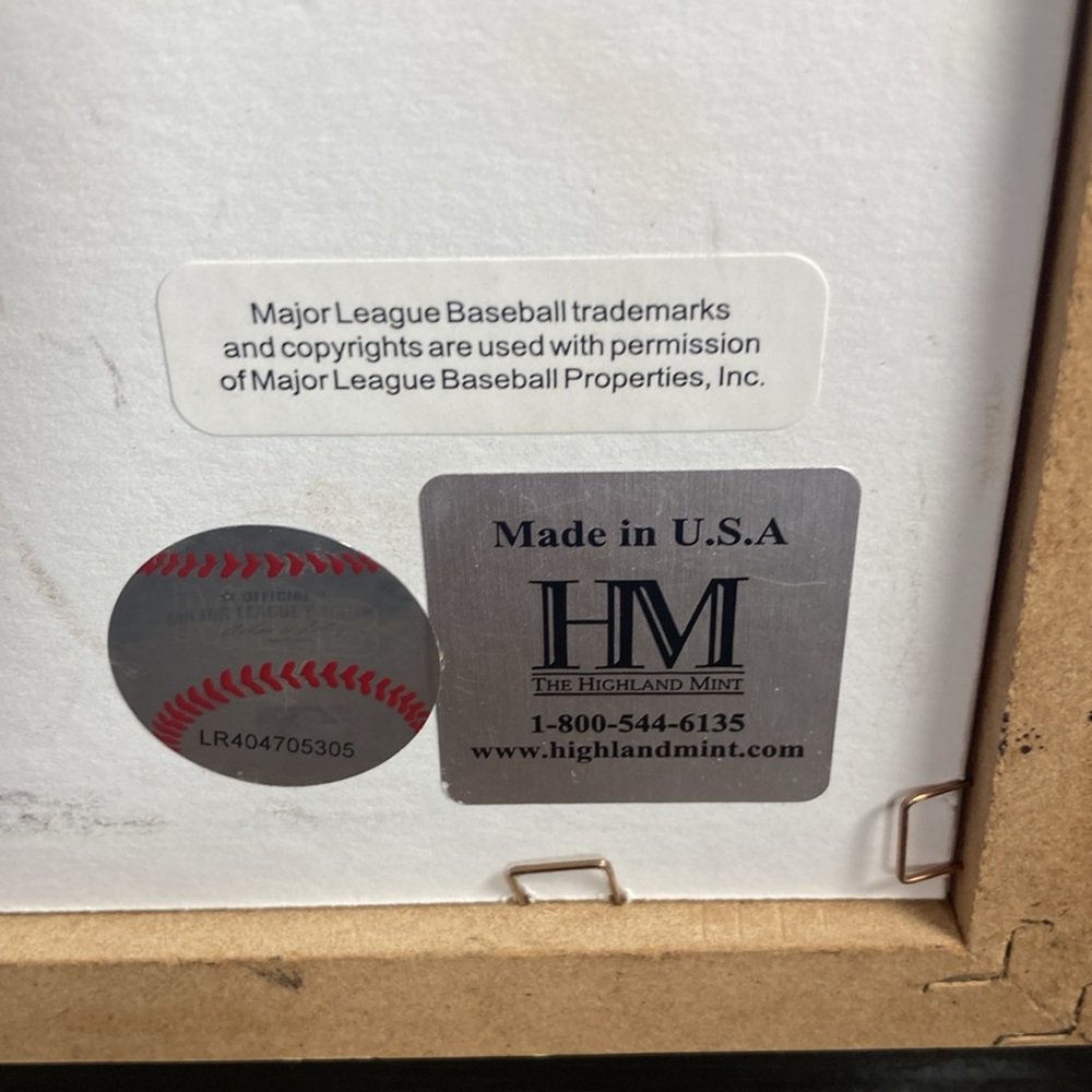 Collectors Yu Darvish Framed Limited Edition#8 Texas Rangers Medallion & Collage - Picture 8 of 8